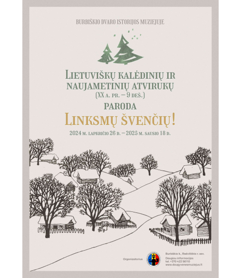 Lietuviškų kalėdinių ir naujametinių atvirukų paroda „Linksmų švenčių!“